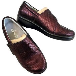 Like New Alegria Leather Loafers - Wide Width